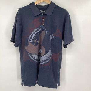 Men's Disney Angry Mickey All Over Polo‎ Shirt
